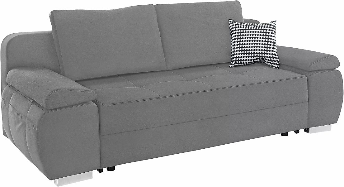 INOSIGN Schlafsofa "Pumo", mit Boxspring-Aufbau, Bettfunktion und Bettkaste günstig online kaufen