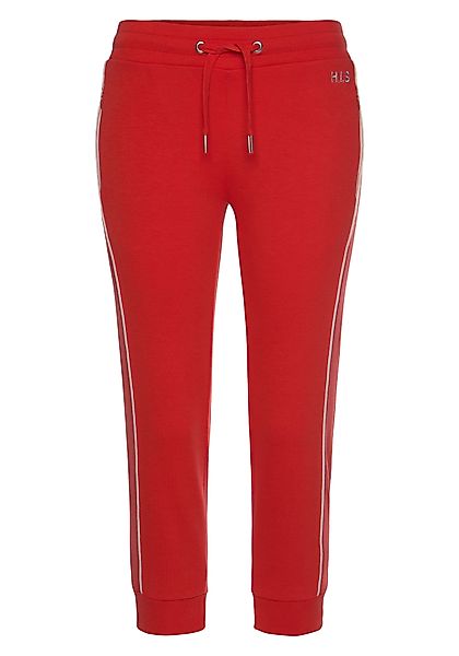H.I.S Caprihose, mit seitlichen Piping, Loungewear günstig online kaufen