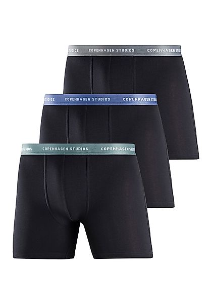 Copenhagen Studios Langer Boxer "Boxershorts für Herren", (Packung, 3 St.), günstig online kaufen