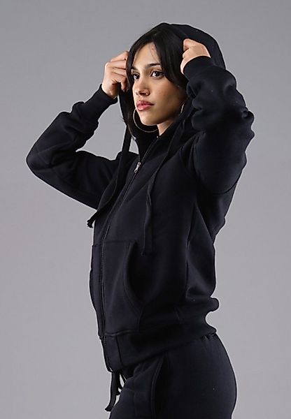 PICALDI Jeans Sweatjacke Zip Hoodie Hustle Damen mit Kapuze günstig online kaufen