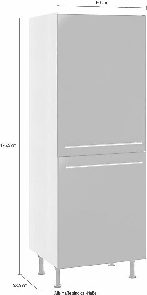 OPTIFIT Hochschrank »Bern« 60 cm breit, 176 cm hoch, mit höhenverstellbaren günstig online kaufen