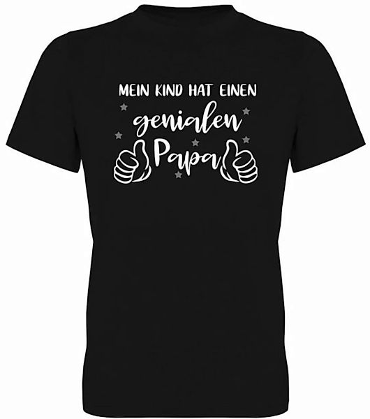 G-graphics T-Shirt Mein Kind hat einen genialen Papa Herren T-Shirt, mit Fr günstig online kaufen