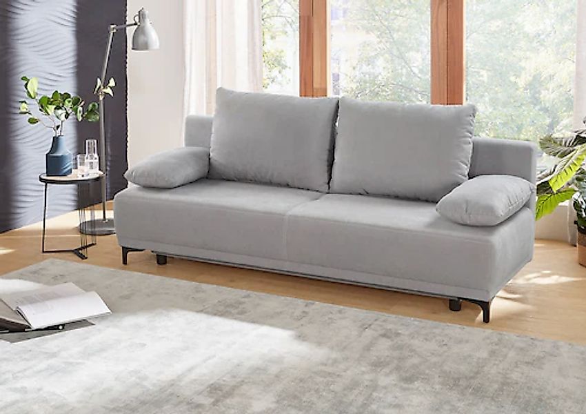 Jockenhöfer Gruppe Schlafsofa »Luigi«, praktischer Bettfunktion, Stauraum/B günstig online kaufen