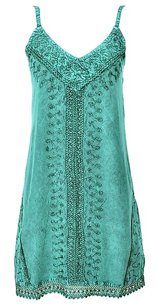 Guru-Shop Midikleid Besticktes indisches Boho Kleid, günstig online kaufen