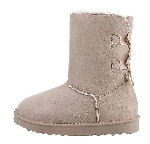 Ital-Design Damen Snowboots Freizeit Snowboots (81440813) Flach Flache Stie günstig online kaufen