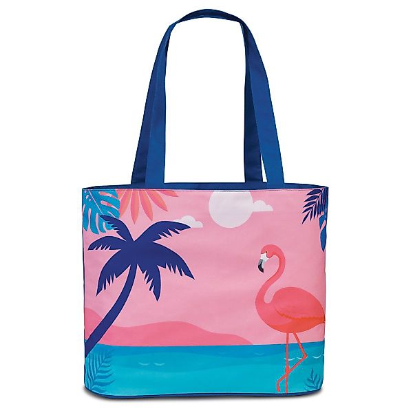 fabrizio® Tragetasche Strandtasche FLAMINGO, Höhe mit günstig online kaufen