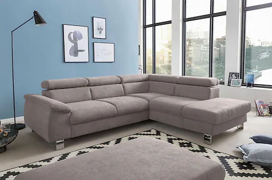 COTTA Polstergarnitur »Komaris L-Form«, (Set), Set bestehend aus: Ecksofa m günstig online kaufen