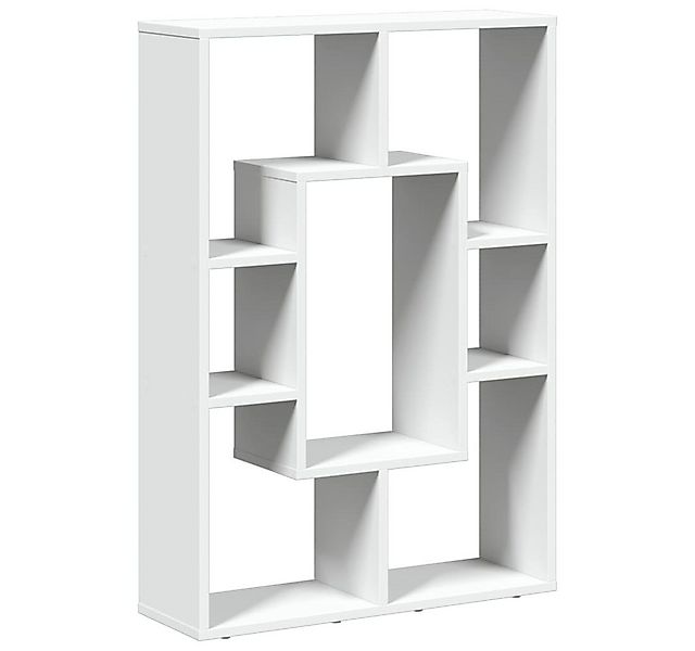 vidaXL Bücherregal Bücherregal Weiß 63 x 20 x 90 cm Holzwerkstoff, 1-tlg. günstig online kaufen