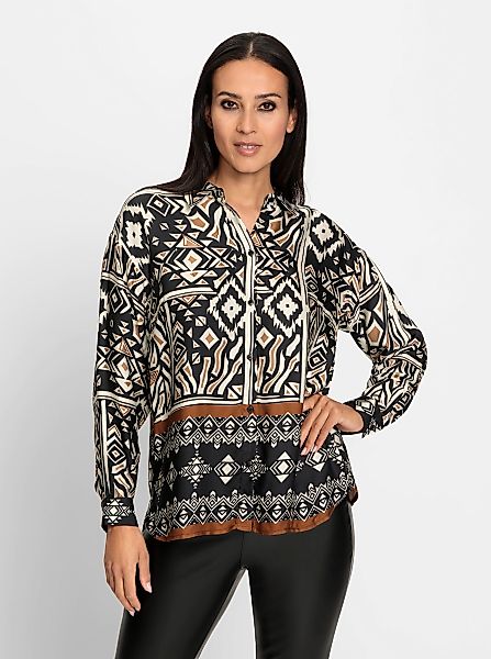 heine Klassische Bluse Druckbluse günstig online kaufen