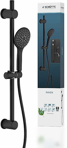 Schütte Brausegarnitur "RAVEN", Regendusche, mit Schlauch und Halterung, We günstig online kaufen