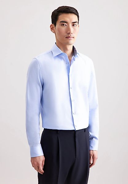 seidensticker Businesshemd "Schwarze Rose" Slim 1/1 Kentkragen Uni günstig online kaufen