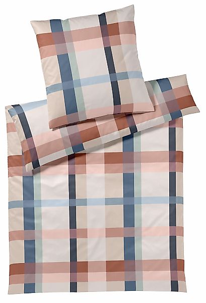 Elegante Bettwäsche "carree" 2 Stk. tlg. angenehmes Hautgefühl günstig online kaufen