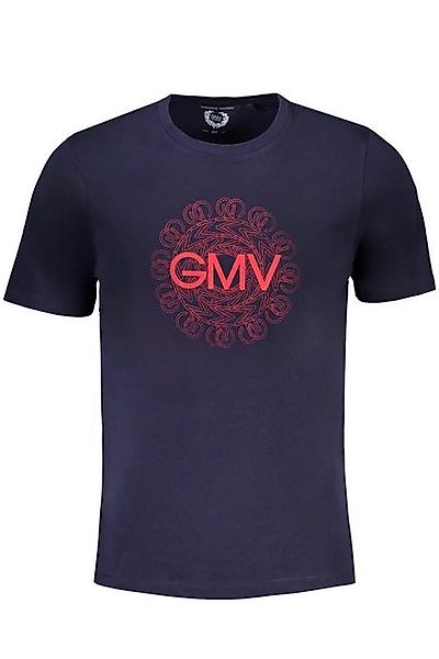 GIAN MARCO VENTURI T-Shirt Herren Kurzarm T-Shirt Blau mit Rundhals & günstig online kaufen