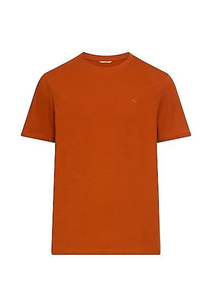 camel active T-Shirt mit Logo-Stickerei günstig online kaufen