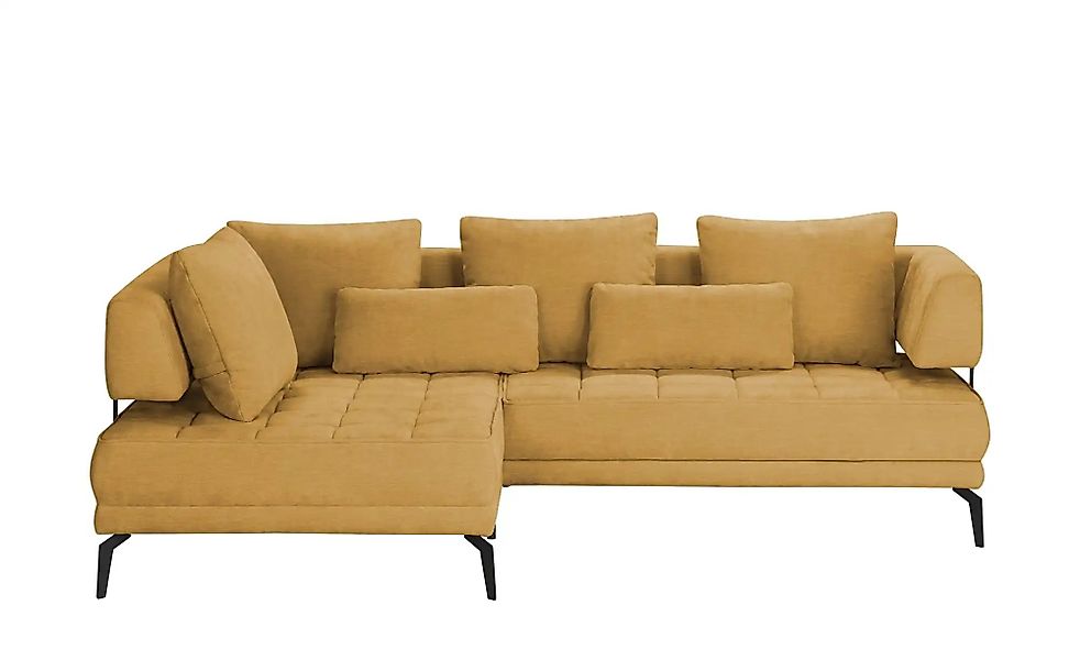 switch Ecksofa  Giotto ¦ gelb ¦ Maße (cm): B: 242 H: 85 T: 176.0 Polstermöb günstig online kaufen