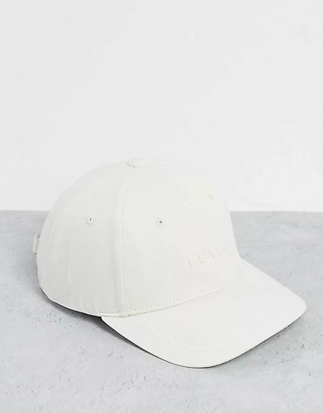 Levi's – Baseball-Kappe mit Vintage-Logo in Weiß günstig online kaufen