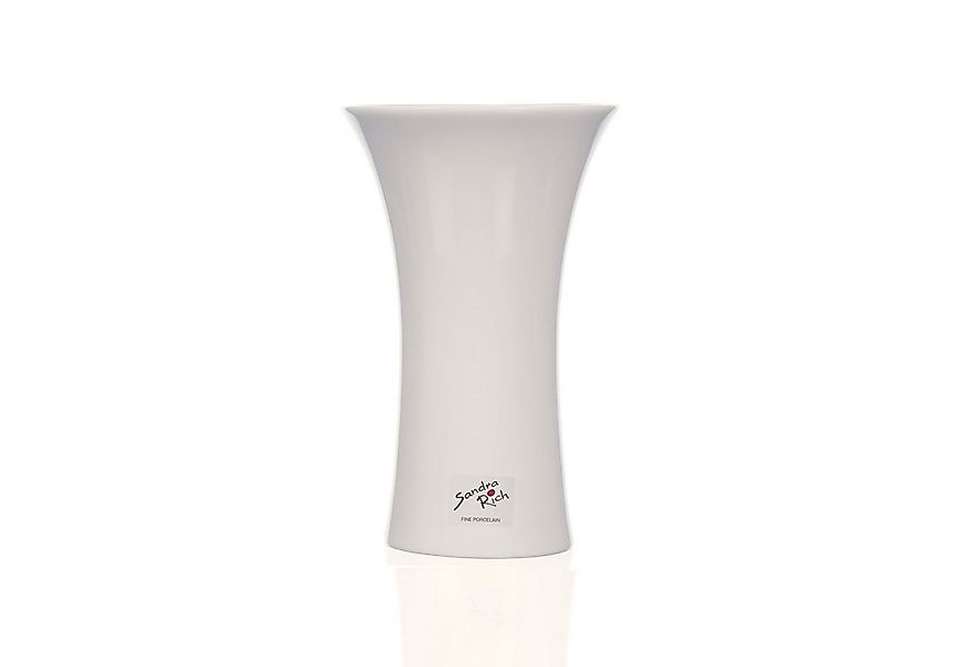 Sandra Rich Dekovase SANDRA RICH, Porzellan- VASE "TULIP" 17cm Creme-Weiß günstig online kaufen