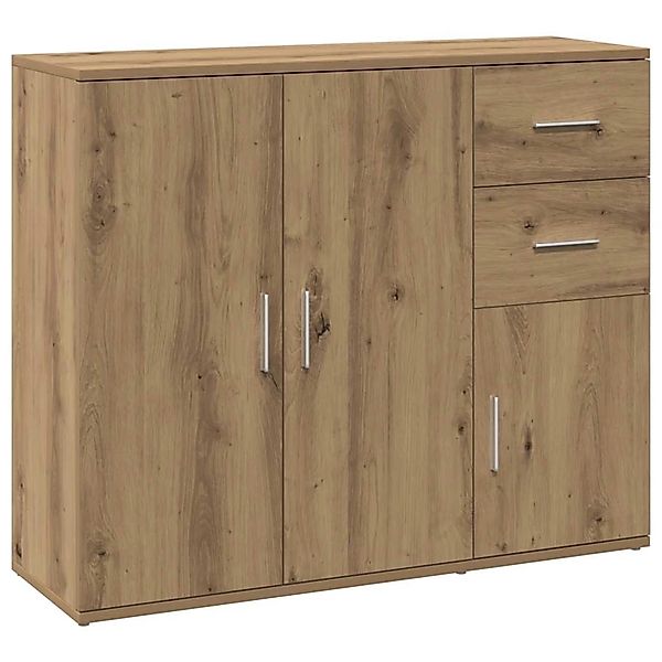 vidaXL Sideboard Artisan-Eiche 91 x 29,5 x 75 cm Holzwerkstoff 855907 günstig online kaufen