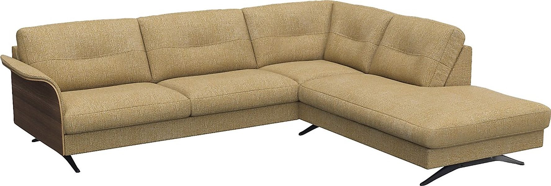 FLEXLUX Ecksofa »Glow bequem und komfortabel durch hochwertigen Sitzaufbau, günstig online kaufen