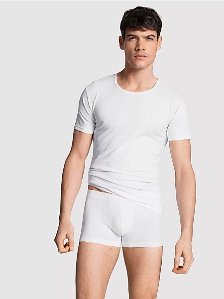 CALIDA Kurzarmshirt "Pure&Style", Rundhals-Ausschnitt, Kurzarm, elastisch, günstig online kaufen