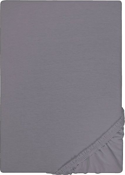 Biberna Spannbettlaken Leila, Jersey, Gummizug: rundum, (1 Stück), Bettlake günstig online kaufen