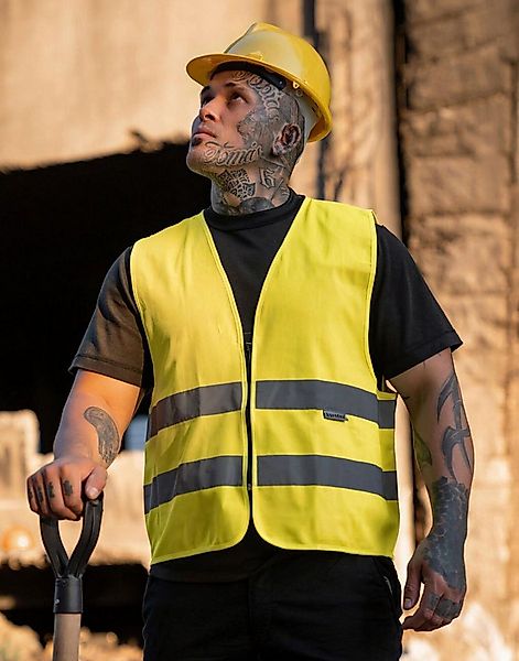 korntex Warnweste Safety Vest With Zipper Warnweste günstig online kaufen