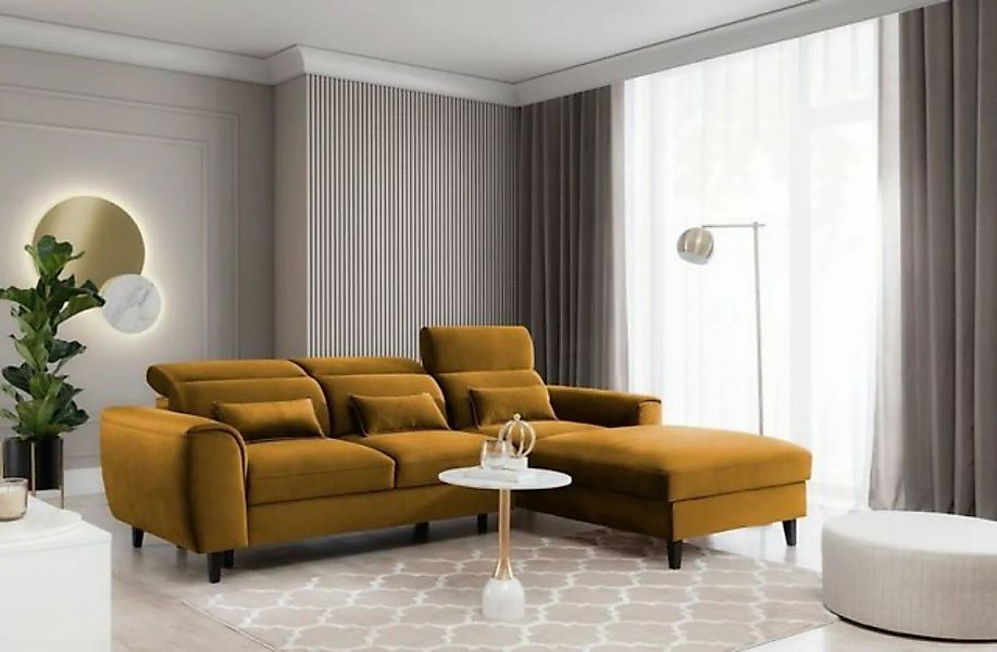 Luxusbetten24 Schlafsofa Designer Sofa Forino, mit Schlaf- und Klappfunktio günstig online kaufen