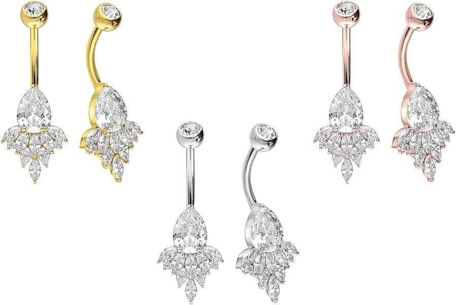 PIERCINGLINE Bauchnabelpiercing Titan Bananabell mit Innengewinde ORIENTALI günstig online kaufen