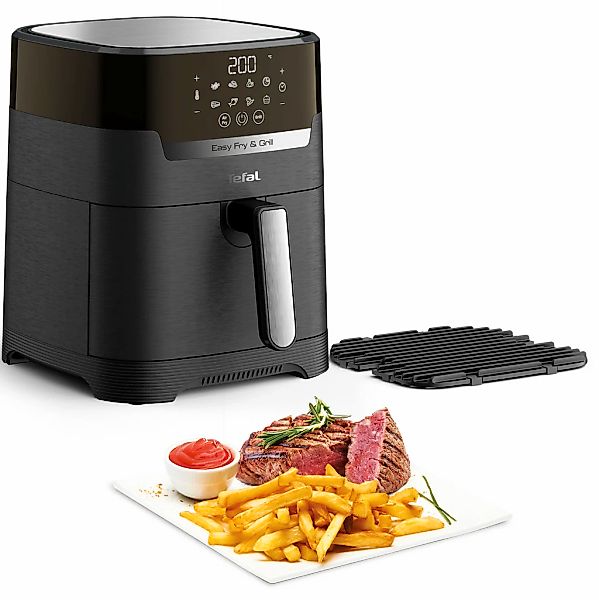 Tefal Heißluftfritteuse "Easy Fry & Grill Precision" 1550 W XL Kapazität, 8 günstig online kaufen