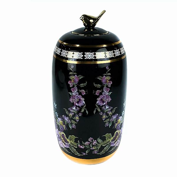 Vase Dkd Home Decor Porzellan Schwarz Shabby Chic (16 X 16 X 32 Cm) günstig online kaufen