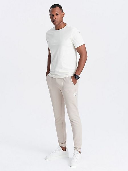 OMBRE Sweathose Strukturierte Strick- Sweathose für Herren günstig online kaufen