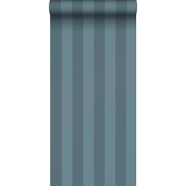Sanders & Sanders Tapete Streifenmuster Blau 50 X 900 Cm - 935392 günstig online kaufen