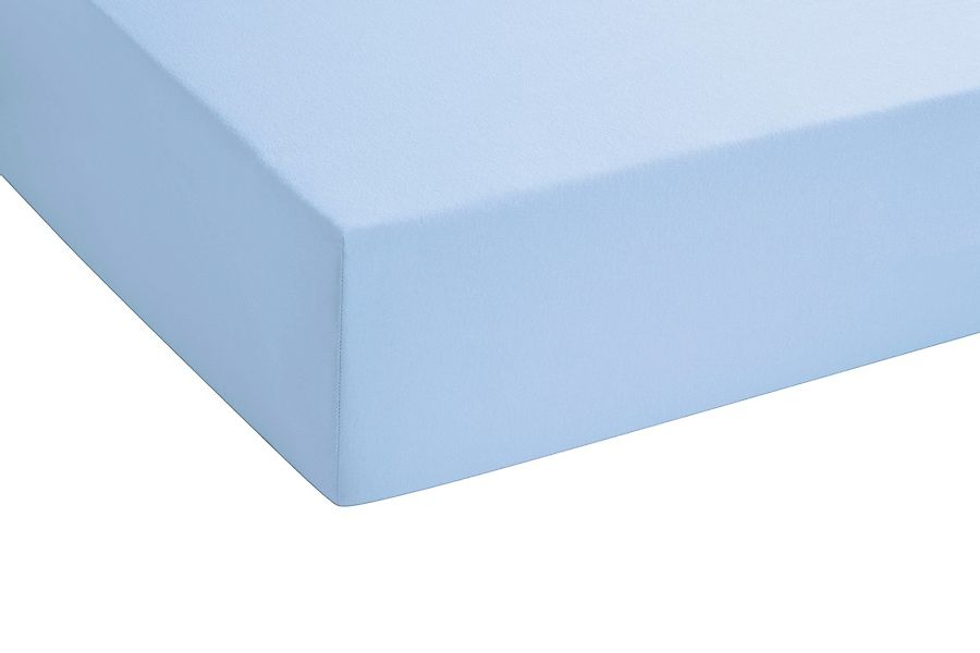 Biberna Spannbettlaken "Tobias" aus Jersey mit Rundumgummizug und kochfest günstig online kaufen