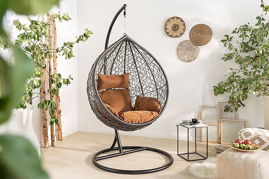 riess-ambiente Hängesessel LOFT anthrazit (Einzelartikel, 1-St), günstig online kaufen