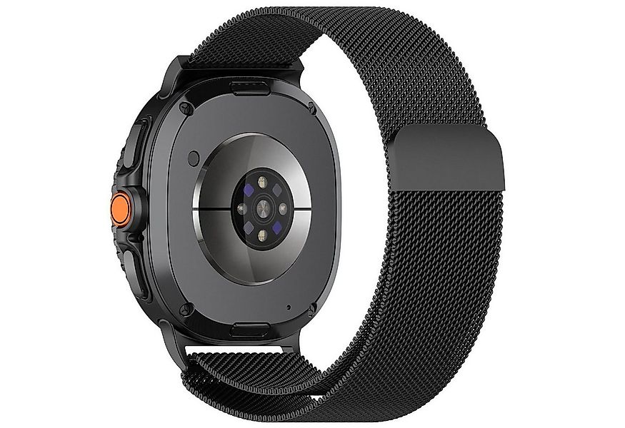 Wigento Smartwatch-Armband Für Samsung Galaxy Watch 8 / 8 Classic Metall Me günstig online kaufen