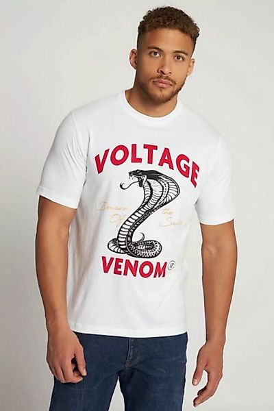 JP1880 T-Shirt T-Shirt Halbarm Voltage Print Rundhals bis 8 XL günstig online kaufen