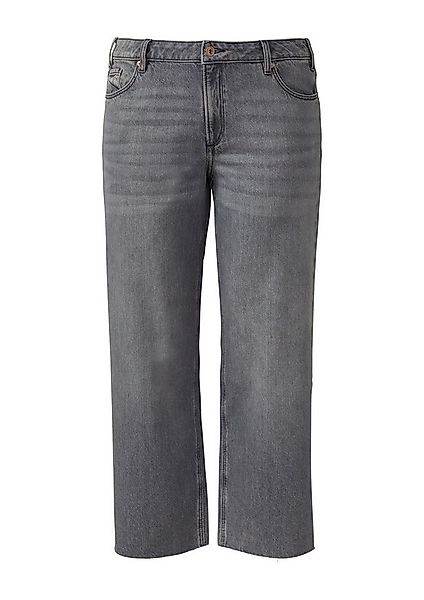 QS Weite Jeans Jeans-Hose Jeans Catie / Slim Fit / Mid Rise / Wide Leg günstig online kaufen