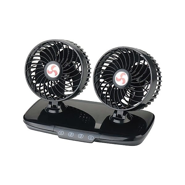 Wehmann Tischventilator Doppelventilator Autoventilator, Touchsensor Luxus günstig online kaufen