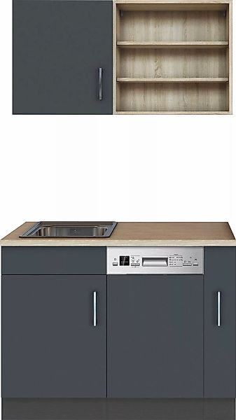 KOCHSTATION Pantryküche »KS-Mali«, Breite 110 cm, mit E-Geräten günstig online kaufen