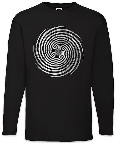 Urban Backwoods Langarmshirt Hypno Spiral I Langarm T-Shirt Kreis Kreisel S günstig online kaufen