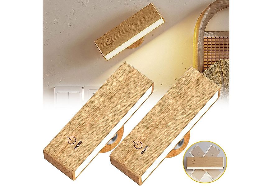 BlingBin LED Wandleuchte Innen Wandlampe, Touch Control Einstellbare Hellig günstig online kaufen