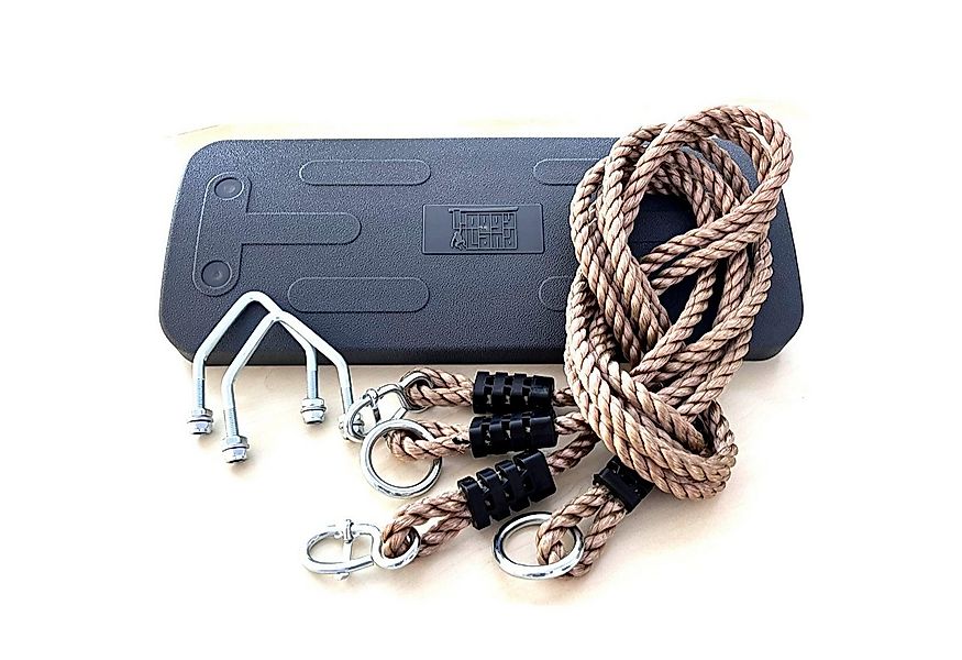 Loggyland Einzelschaukel Gummi 2m mit Seil mit Metallplatte, Kinderschaukel günstig online kaufen