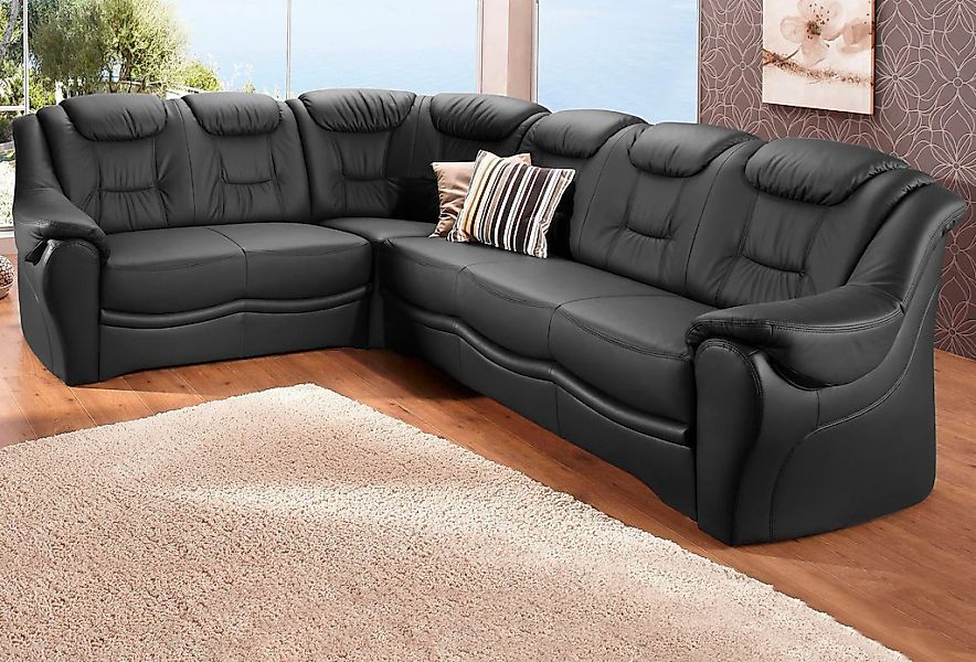 sit&more Ecksofa "Bellevue L-Form", wahlweise mit Bettfunktion günstig online kaufen