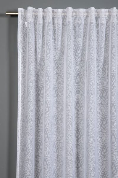 GARDINIA Gardine Schal mit Gardinenband Ausbrenner günstig online kaufen