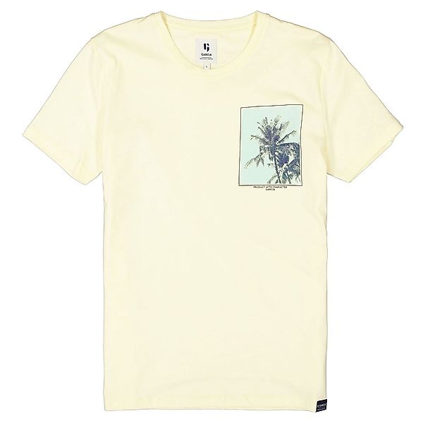 Garcia T-shirt Kurzarm T-shirt L Custard günstig online kaufen