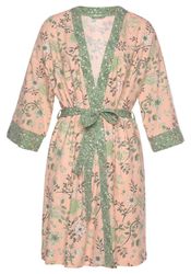 LASCANA Kimono, Kurzform, Jersey, Kimono-Kragen, Gürtel, günstig online kaufen