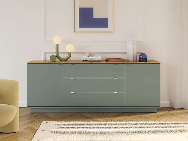 FORTE Sideboard, B/H/T 224,5/85,7/41,3 cm günstig online kaufen