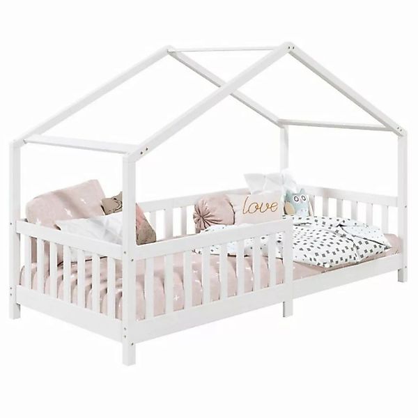 IDIMEX Kinderbett LISAN, Hausbett Tipibett Tipi Bett Montessori Bett Kiefer günstig online kaufen