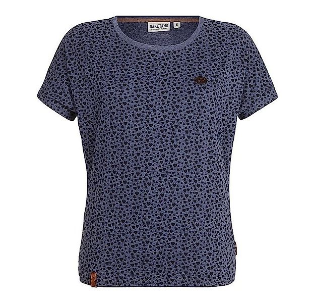 naketano T-Shirt Damen mit Herzen in grau oder blau günstig online kaufen