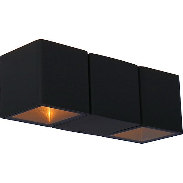 LED`s,ight Außen-Wandleuchte Eckig 6 cm x 6 cm x 18,5 cm Anthrazit günstig online kaufen